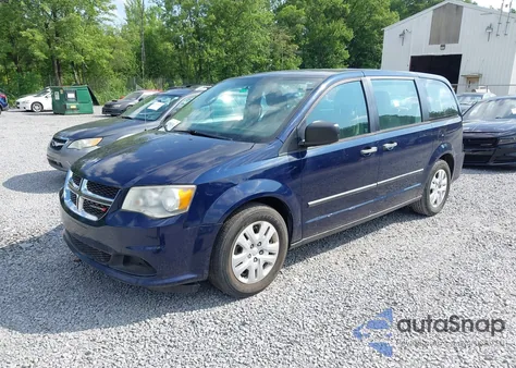 2014 Dodge Grand Caravan American Value Pkg from USA, damaged, VIN 2C4RDGBG5ER193449